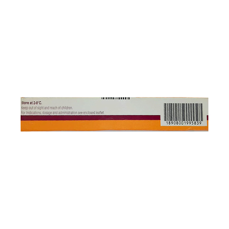 Side view of the Pneumovax 23 box detailing the comprehensive 23-valent pneumococcal serotype composition and prescription warnings by MSD.